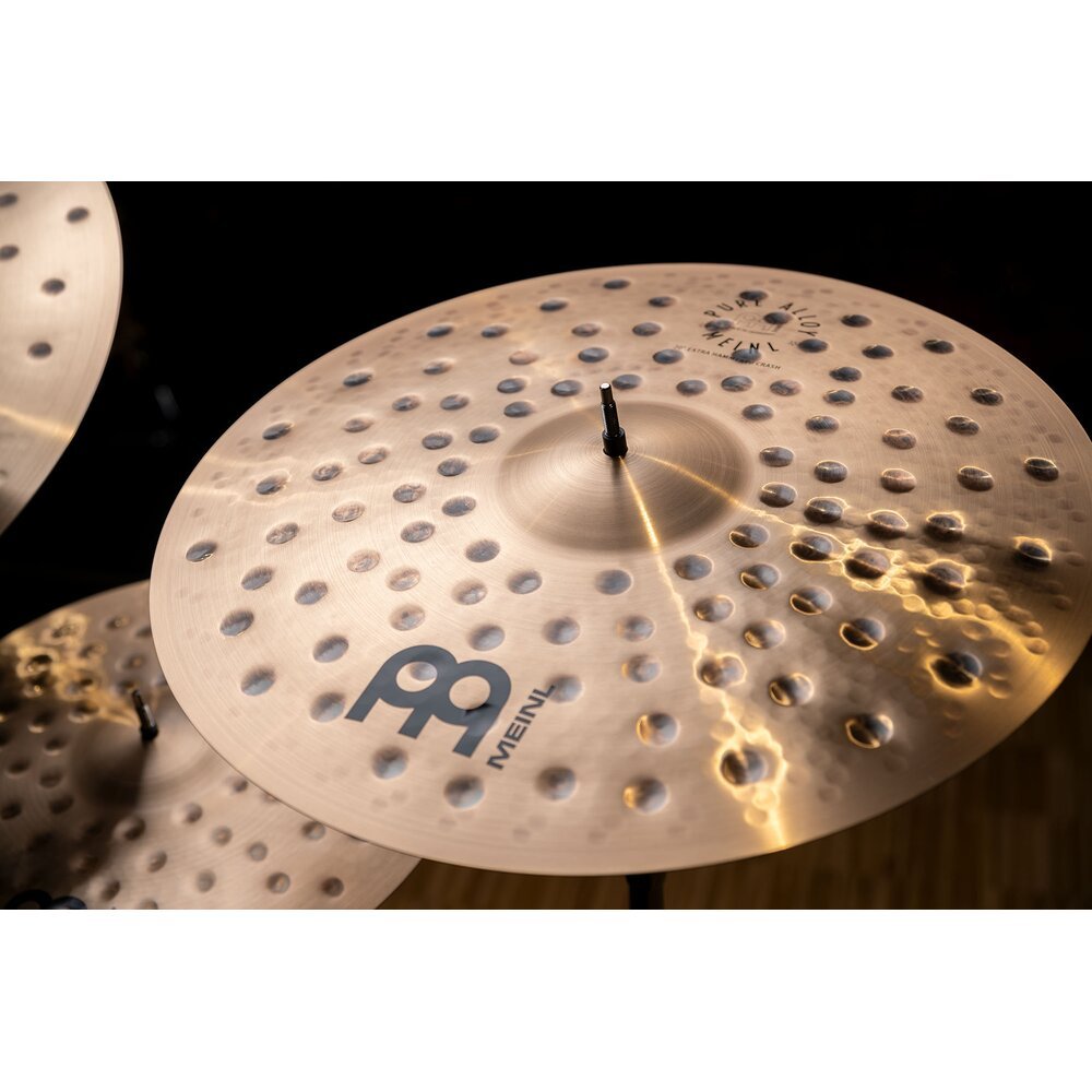 Meinl 20" Pure Alloy Extra Hammered Crash Cymbal - Image 7