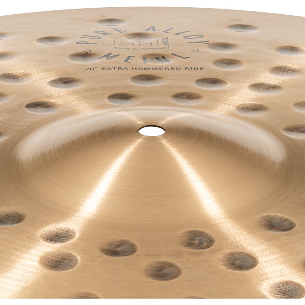 Meinl 20" Pure Alloy Extra Hammered Ride Cymbal - Image 4