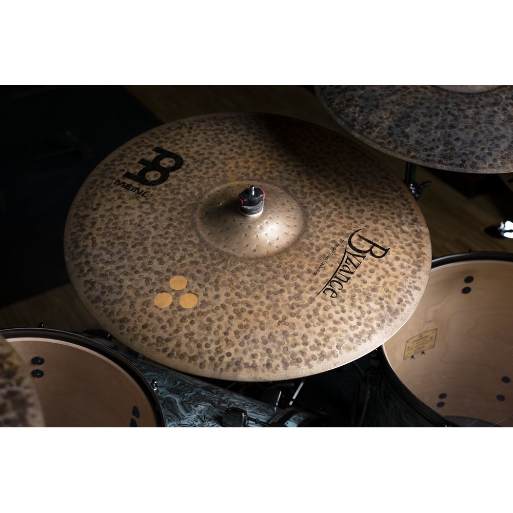 Meinl 21" Byzance Dark Double Down Crash-Ride Cymbal - Image 8