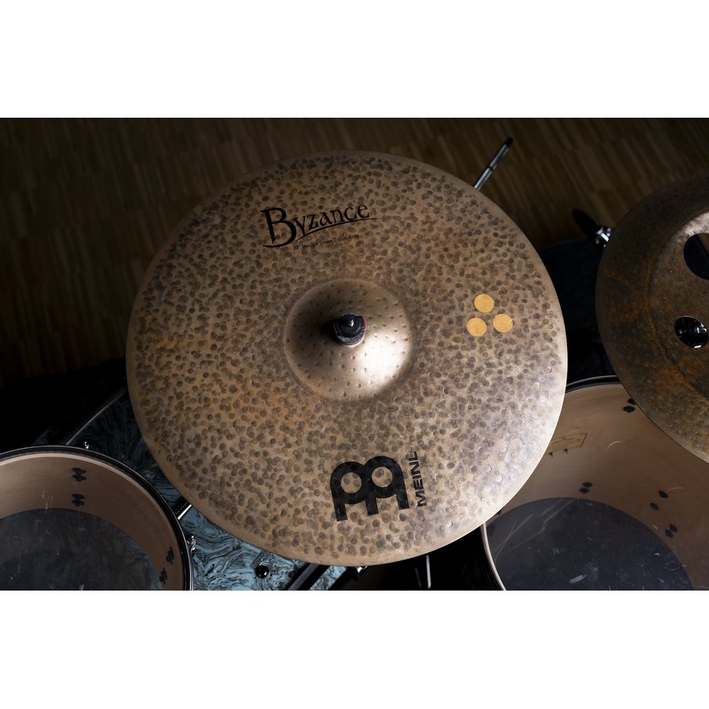 Meinl 21" Byzance Dark Double Down Crash-Ride Cymbal - Image 9