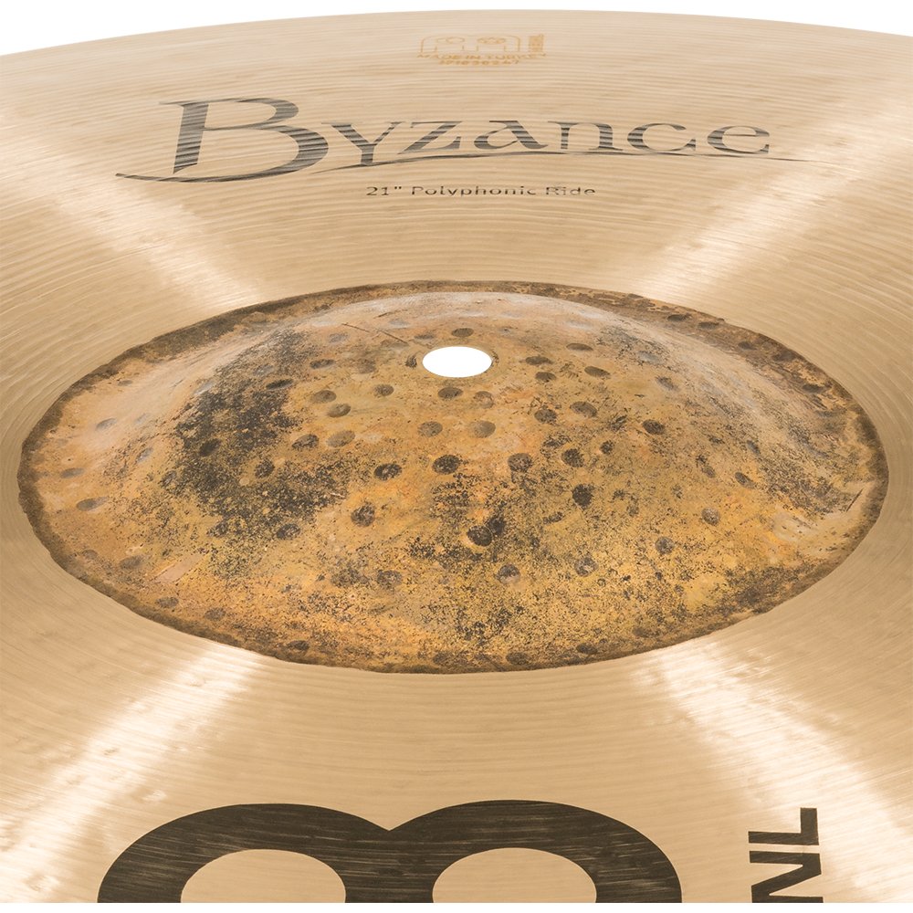 Meinl 21" Byzance Traditional Polyphonic Ride Cymbal - Image 3