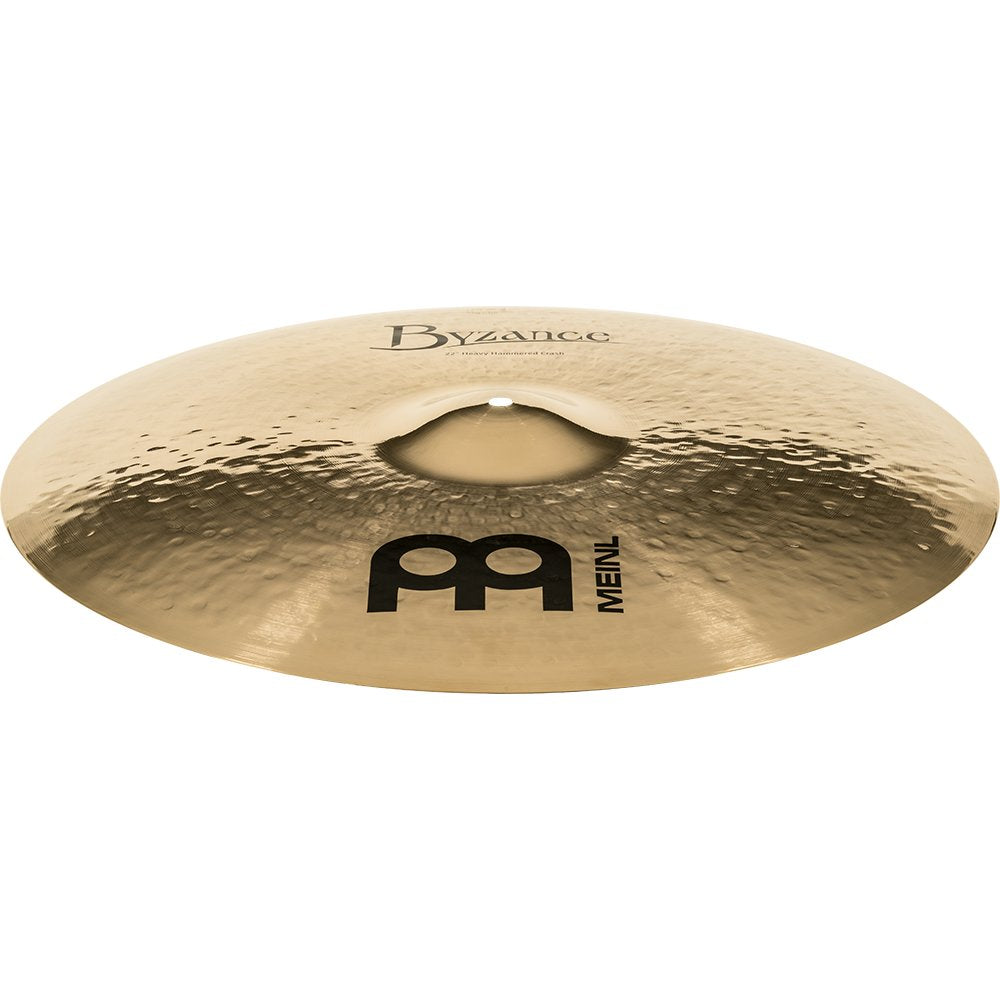 Meinl 22" Byzance Brilliant Heavy Hammered Crash Cymbal - Image 1