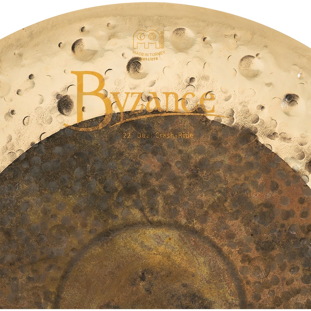 Meinl 22" Byzance Dual Crash Ride Cymbal - Image 5