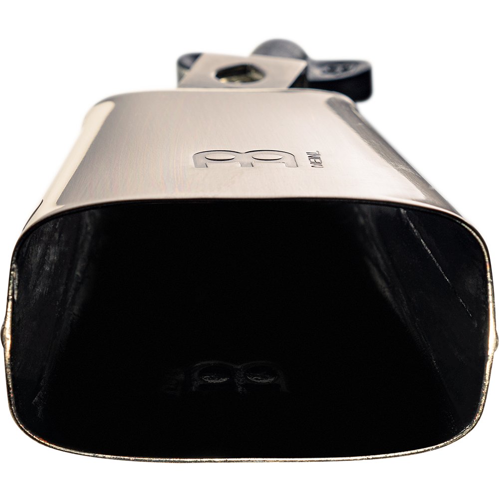 Meinl 4.5" Low Pitched Steel Cowbell - Steel Finish - Image 4