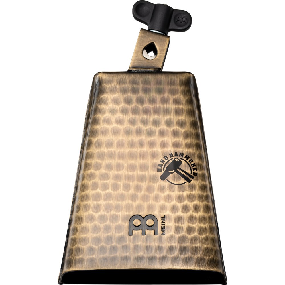 Meinl 6 1/4" Hand Hammered Gold Cowbell - Image 1