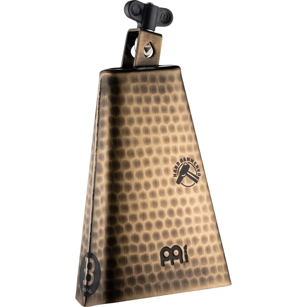Meinl 8" Big Mouth Hand Hammered Gold Cowbell - Image 6