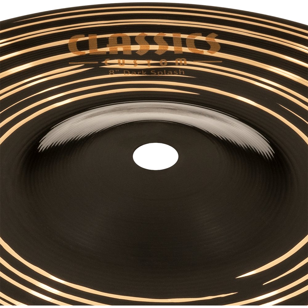 Meinl 8" Classics Custom Dark Splash Cymbal - Image 3