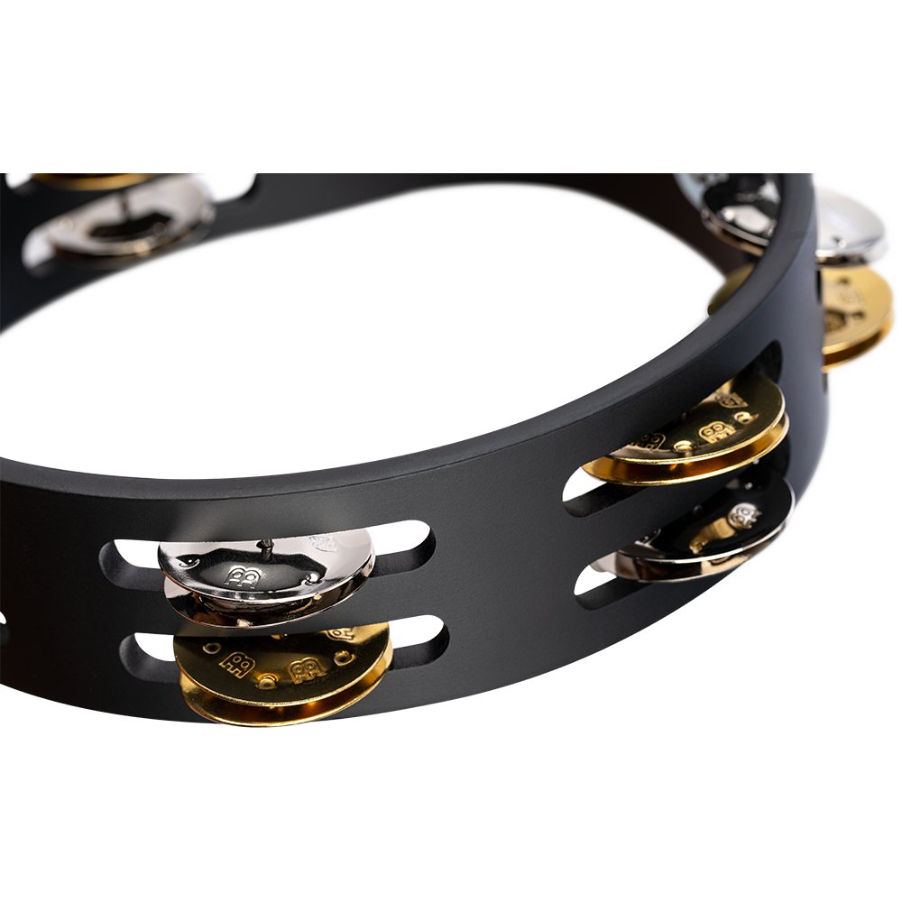 Meinl 8" Double Row Compact Tambourine - Steel/Brass Jingles - Image 4