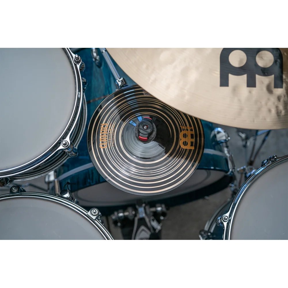 Meinl 8" Micro Stack Hi-Hat Cymbals on Stand