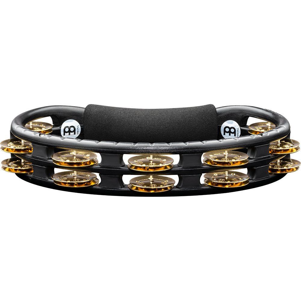 Meinl ABS Double Row Black Tambourine-Brass Jingles - Image 3