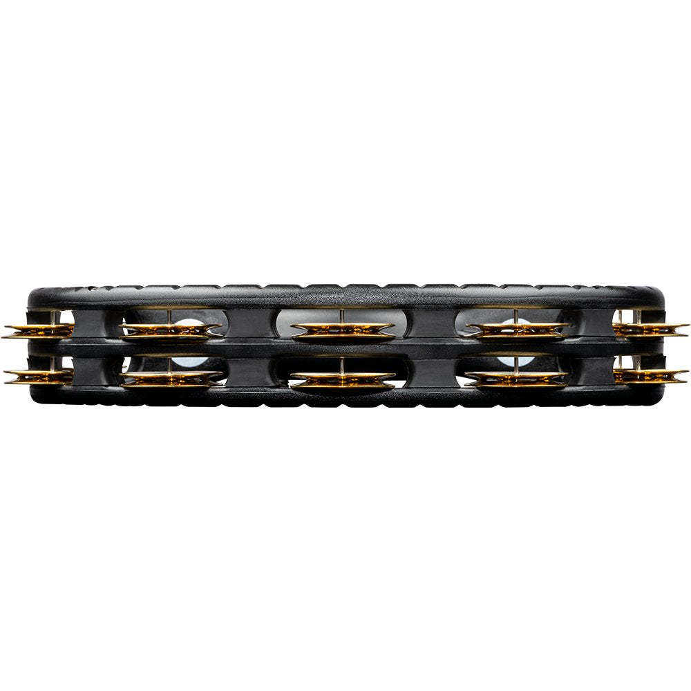 Meinl ABS Double Row Black Tambourine with Mount-Brass Jingles - Image 5