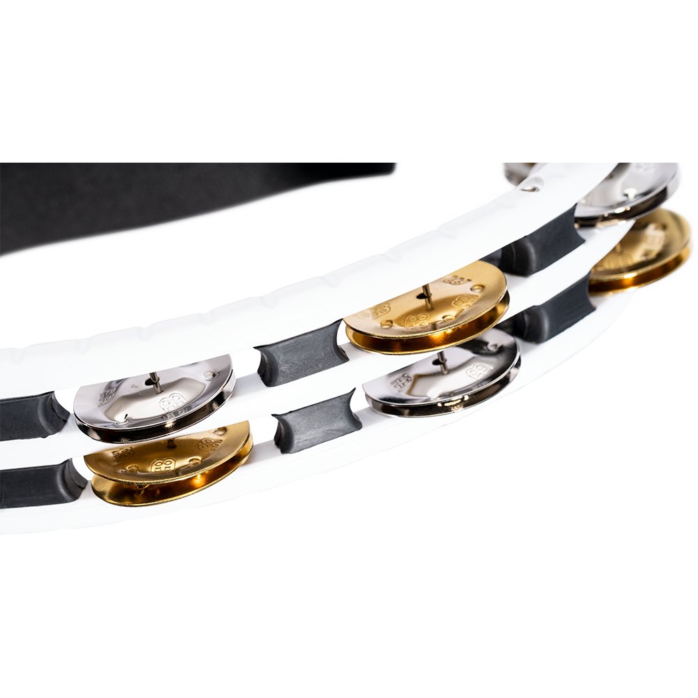 Meinl ABS Double Row White Tambourine-Recording Combo - Image 4