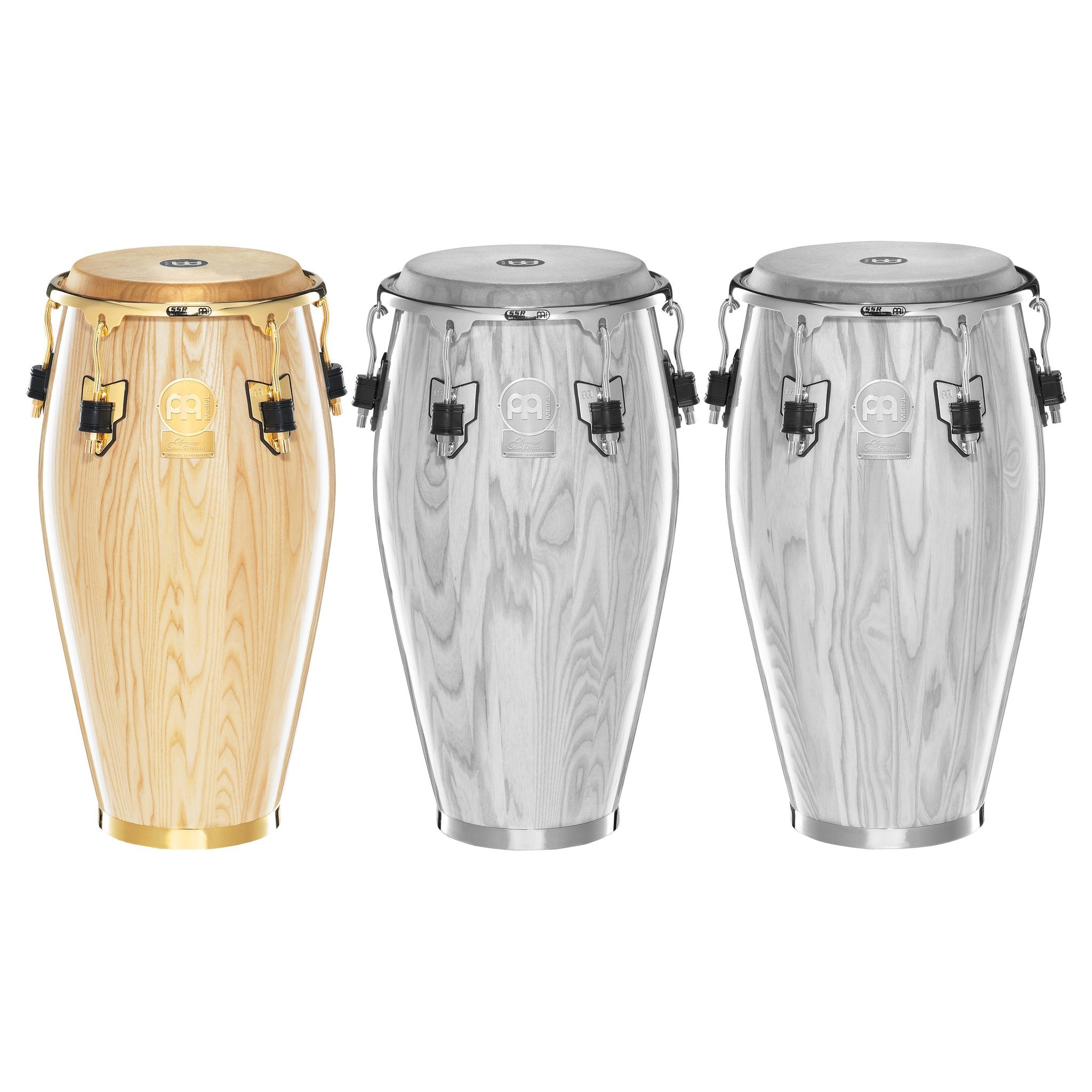 Meinl Artist Series Mongo Santamaria Conga set with Quinto Highlighted
