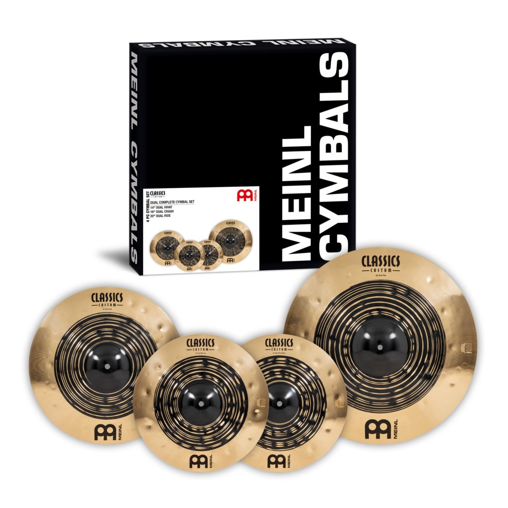 Meinl Classics Custom Dual Complete Cymbal Set - 14" / 16" / 20" - Image 6