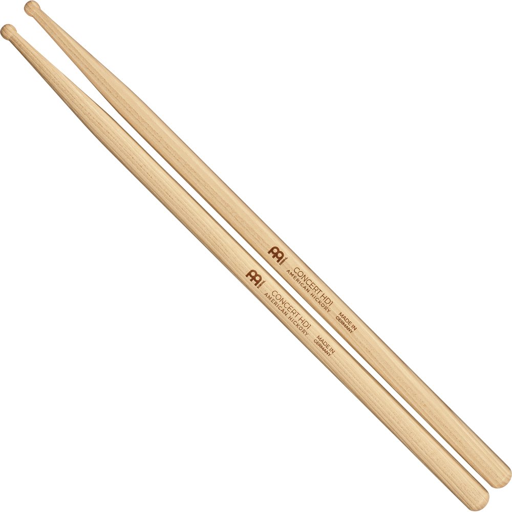 Meinl Concert HD1 Drumsticks - Round Tip - Image 2