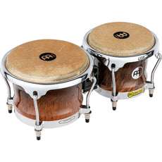 Meinl Free Ride Series Bongos - Brown Burl with Chrome Hardware - Image 4