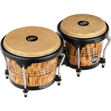 Meinl Free Ride Series Bongos - Leopard Burl with Black Hardware - Image 4