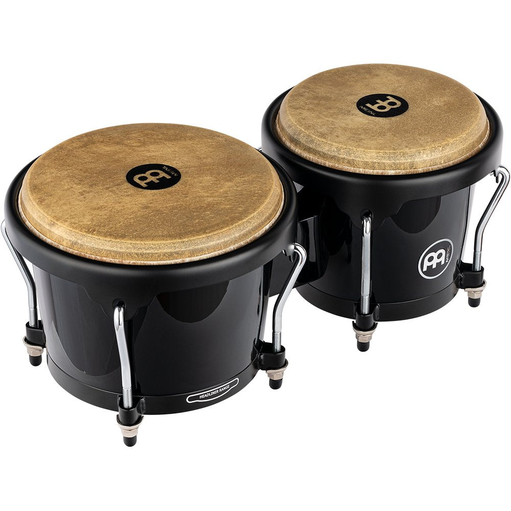 Meinl Headliner Series Fiberglass Bongos - Black - Image 4