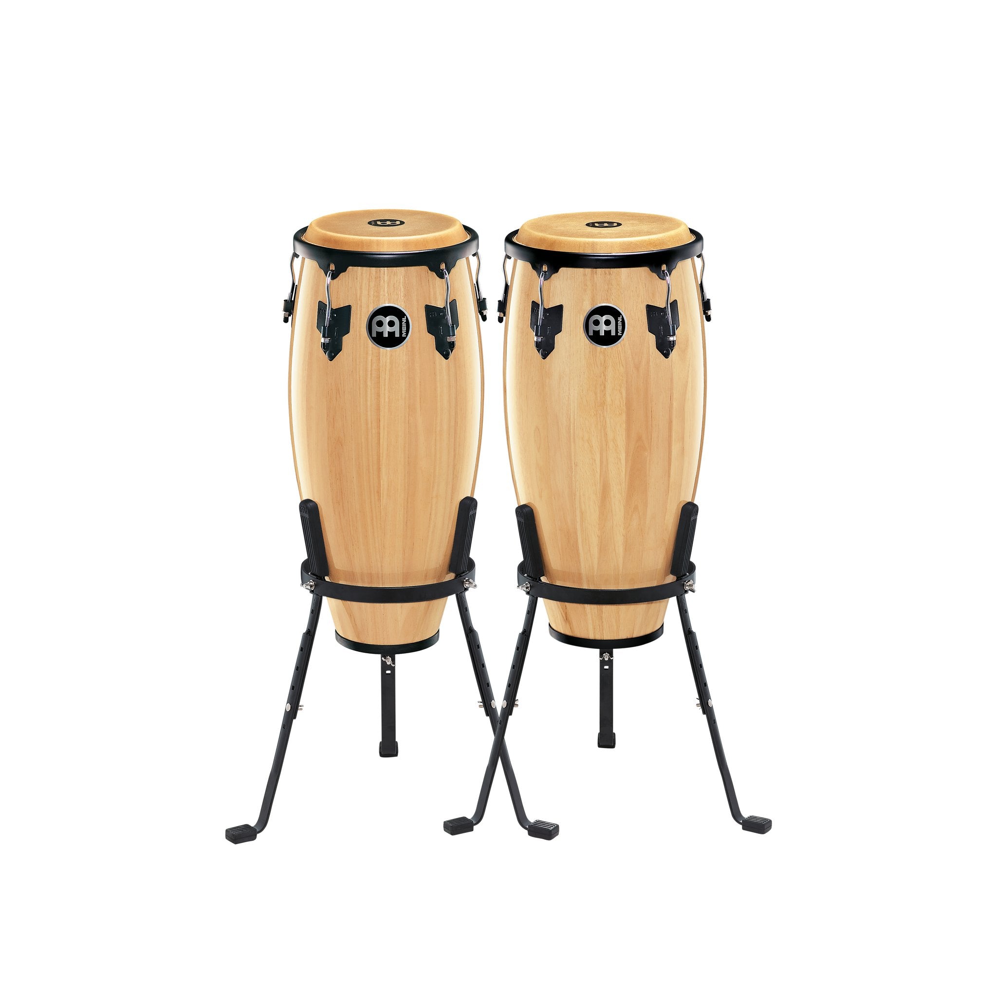 Meinl Headliner Wood Conga Set with Basket Stands 10"/11" HC555NT