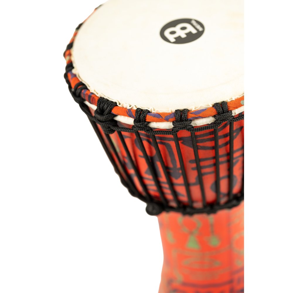 Meinl Rope-tuned Travel Djembe with Goatskin Head - 8" - Pharaoh's Script - Image 2