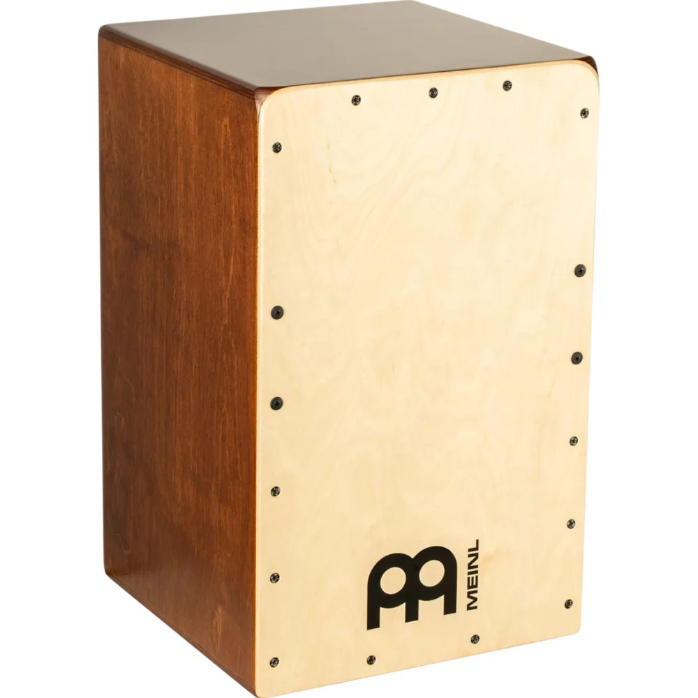Meinl Snarecraft Almond Birch Cajon 19" x 11.75" x 11.75" Baltic Birch Frontplate SC100AB-B