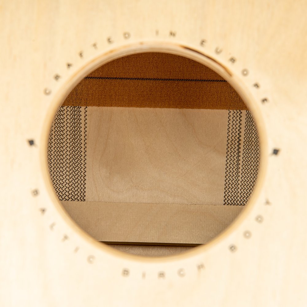 Meinl Snarecraft Baltic Birch Cajon - 18" x 11.75" x 11.75" - Baltic Birch Frontplate - Image 21