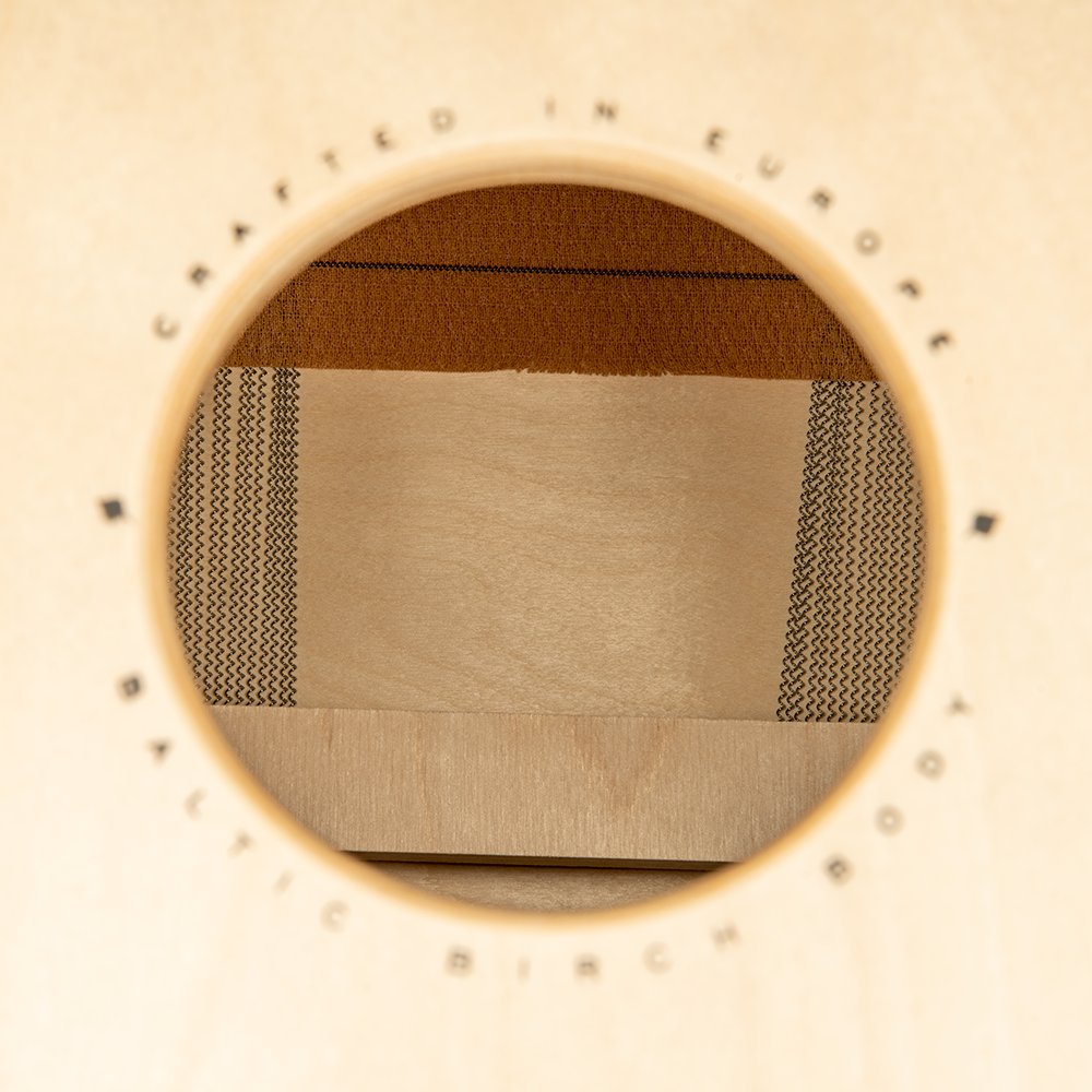 Meinl Snarecraft Baltic Birch Cajon - 18" x 11.75" x 11.75" - Heart Ash Frontplate - Image 10