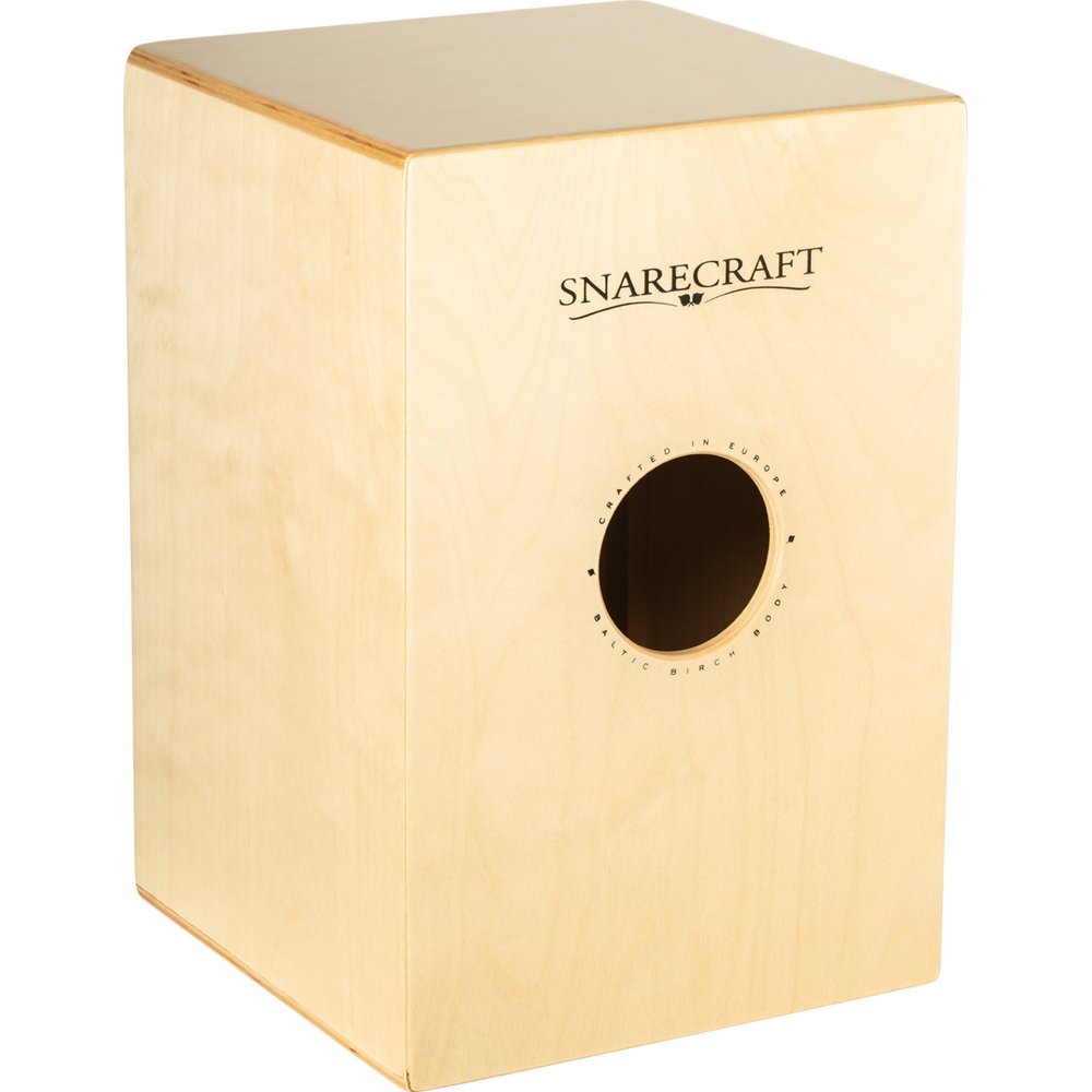Meinl Snarecraft Baltic Birch Cajon - 18" x 11.75" x 11.75" - Heart Ash Frontplate - Image 1