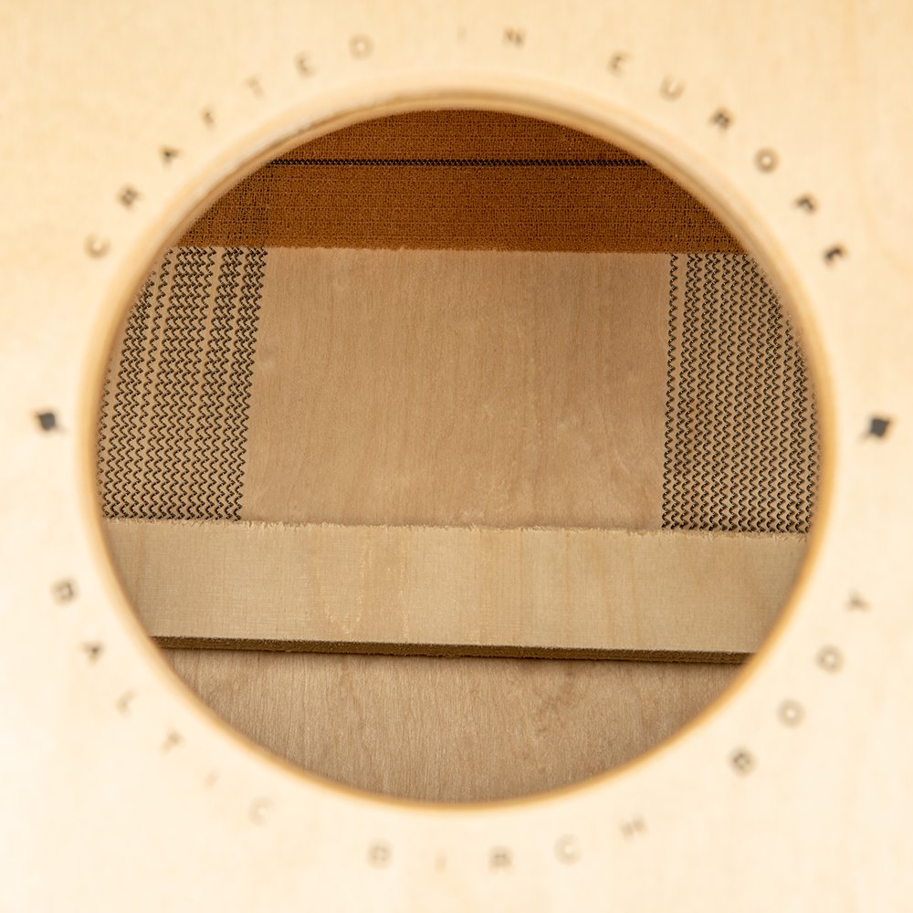 Meinl Snarecraft Baltic Birch Cajon - 19" x 11.75" x 11.75" - Baltic Birch Frontplate - Image 21