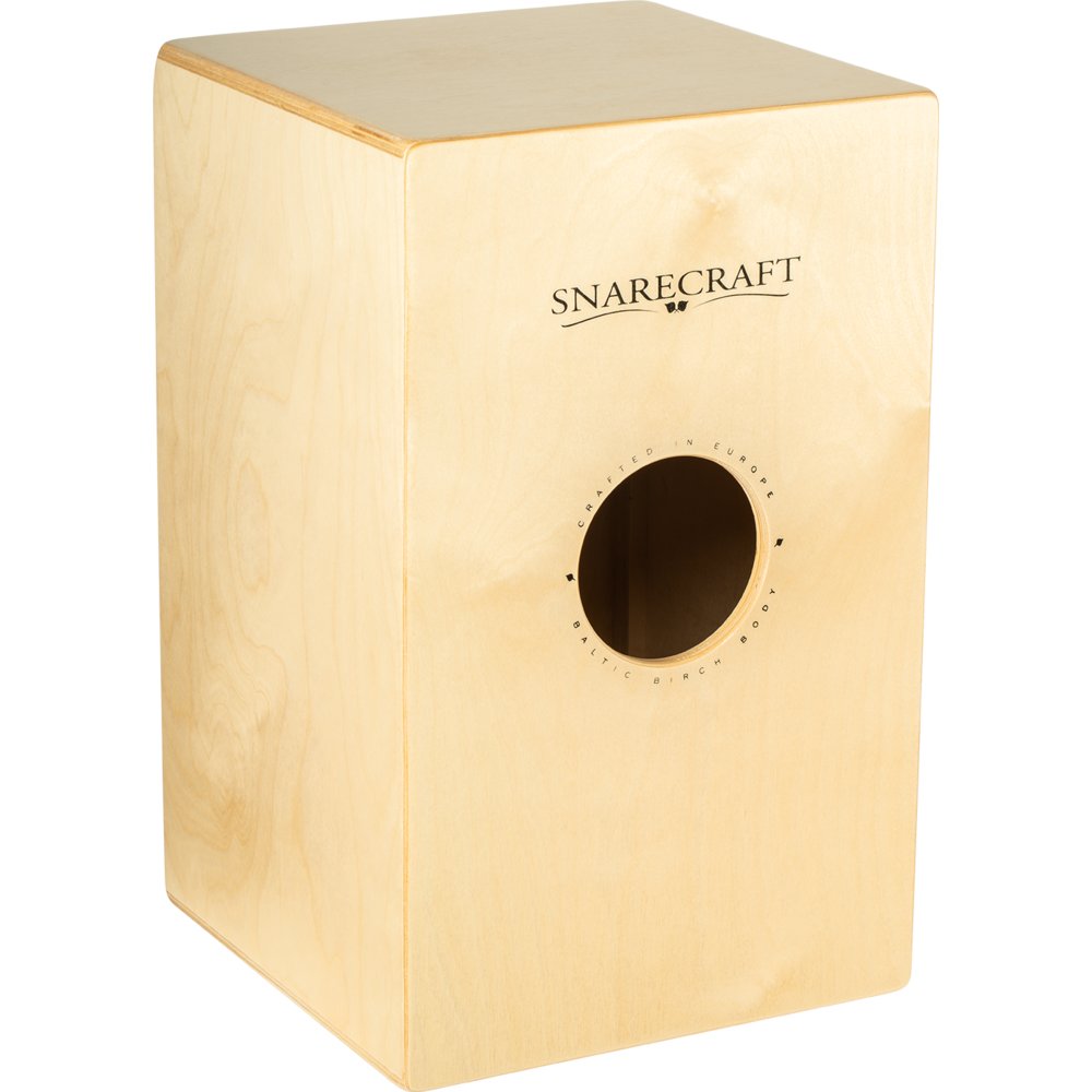 Meinl Snarecraft Baltic Birch Cajon - 19" x 11.75" x 11.75" - Baltic Birch Frontplate - Image 1