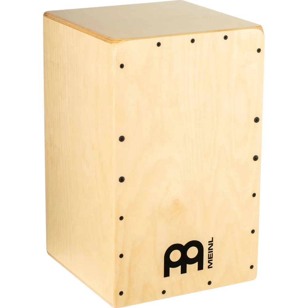 Meinl Snarecraft Baltic Birch Cajon 19" x 11.75" x 11.75" Baltic Birch Frontplate SC100B