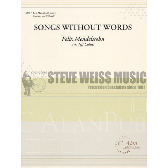 Mendelssohn-Song without Words arr. Calissi-M