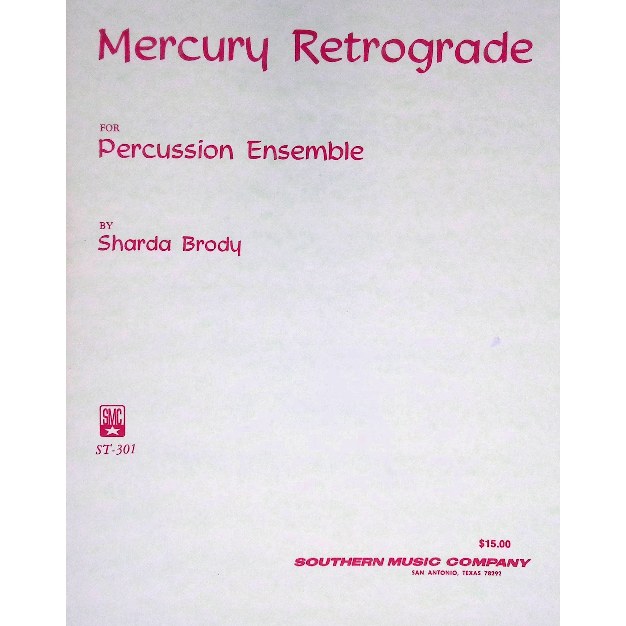 Mercury Retrograde by Sharda Brody