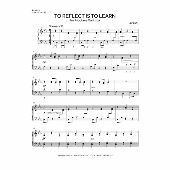 Mills-To Reflect is to Learn-M