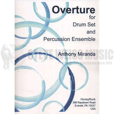 Miranda-Overture for Drumset and Perc. Ens. (SP)-Solo DS/ P