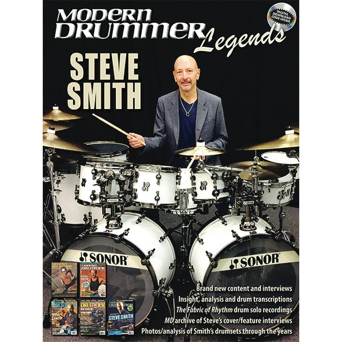Modern Drummer Legends: Steve Smith (Online Audio Access Included)
