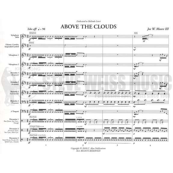 Moore, J.-Above the Clouds (SP)-B/2V/C/Cro./X/4M/4T/P