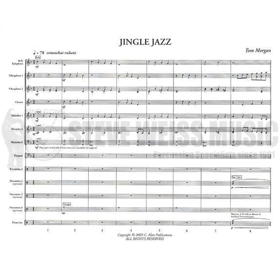 Morgan-Jingle Jazz (SP)-B/2V/C/X/3M/4T/DS/P