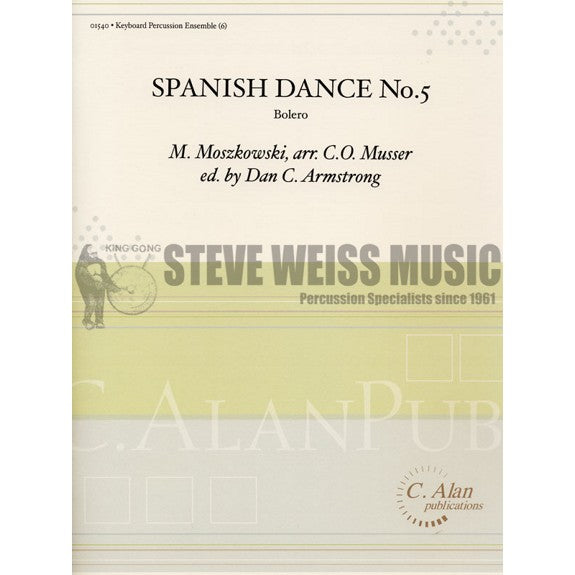 Moszkowski-Spanish Dance #5(Bolero)(SP) arr. Musser-5M/BM