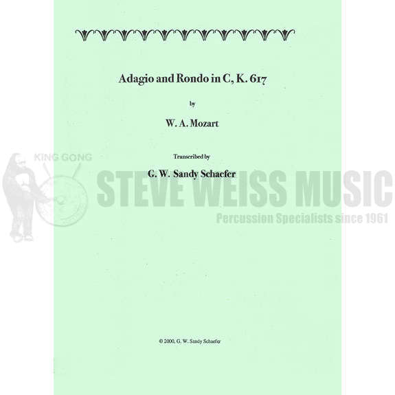 Mozart-Adagio & Rondo in C K. 617 arr. Schaefer (SP)-V/4M
