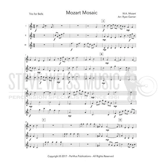 Mozart-Mozart Mosaic arr Garner (SP)-3 Mall. inst.