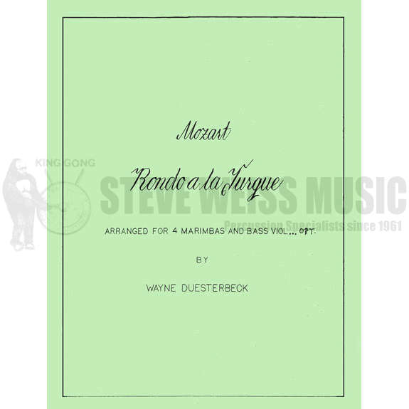 Mozart-Rondo a la Turque arr Duesterbeck (SP)-4M/opt. CB