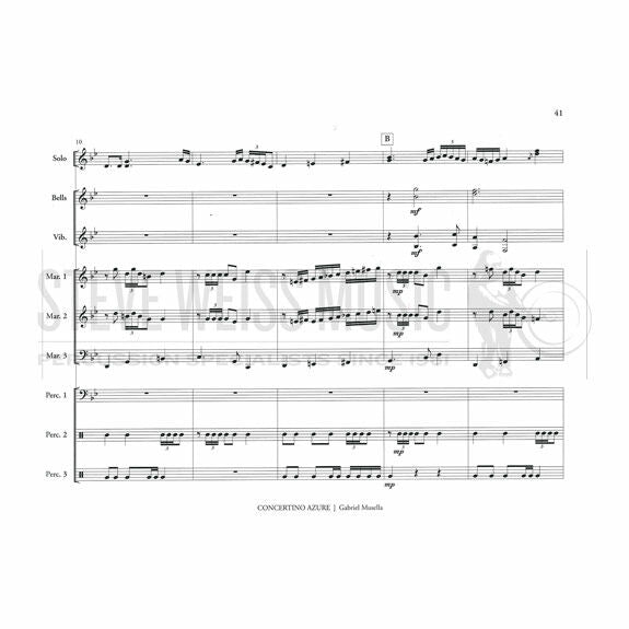 Musella-Concertino Azure (SP)-Solo V/B/V/3M/4T/P