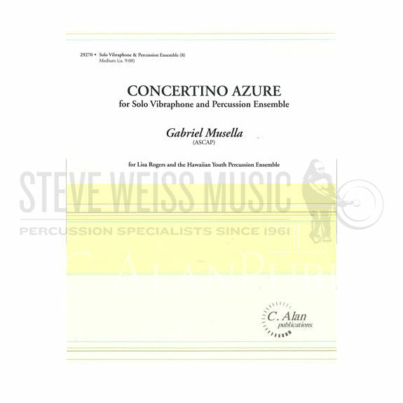 Musella-Concertino Azure (SP)-Solo V/B/V/3M/4T/P