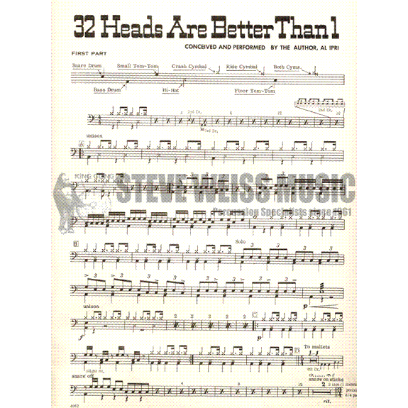 Music Minus One-32 Heads are Better than One (T)
