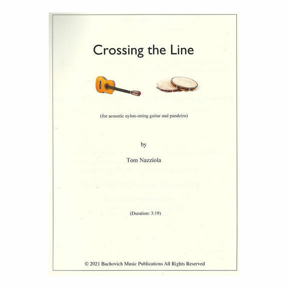 Nazziola-Crossing the Line (SP)-Pandeiro/GT