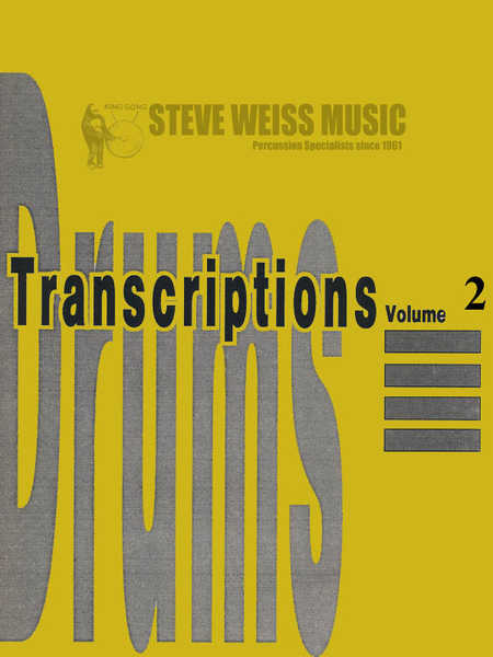 North Texas Percussion-Drum Transcriptions Vol. 2