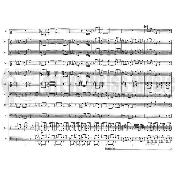 Obiedo-Brasileiro arr. Rennick (SP)-B/2V/3M/Steel dr./4T/P/BG