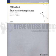 Ohana-Etudes Choregraphiques (6 pl.)-P/X/V/B/C(6 Players)