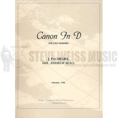 Pachelbel/Beall-Canon in D for Solo Marimba-M